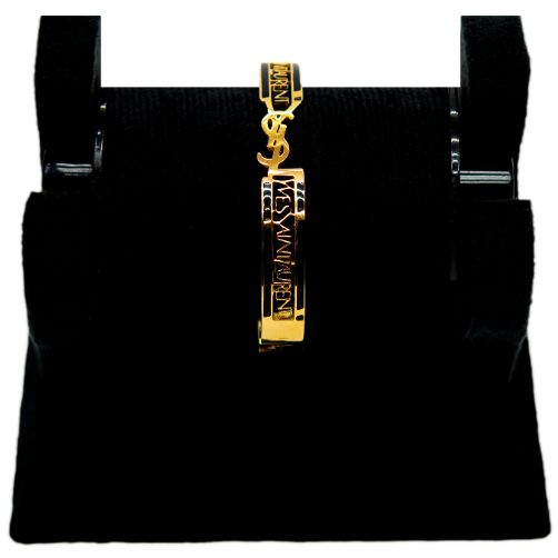 Designer-Inspired Gold Bracelet with Cut-Out Letter Motif & Signature Charm